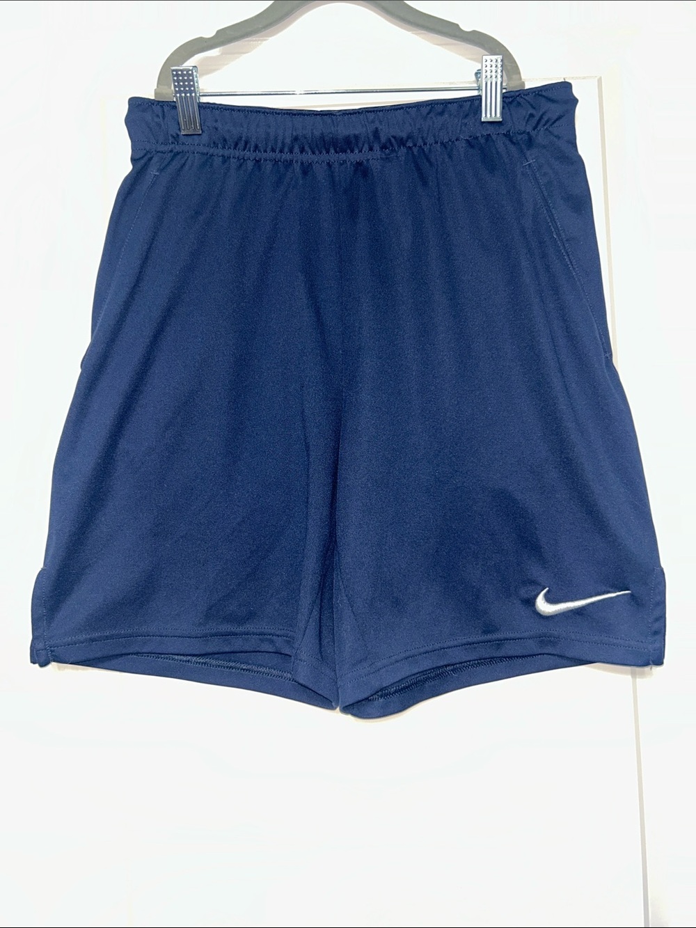 Men's Nike Navy Shorts - Elastic Waist